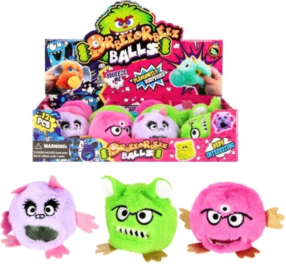 Antistress-plysmonster - 1 stk.
