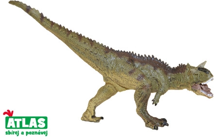 Figur af Carnotaurus – håndmalet dinosaur 18 cm