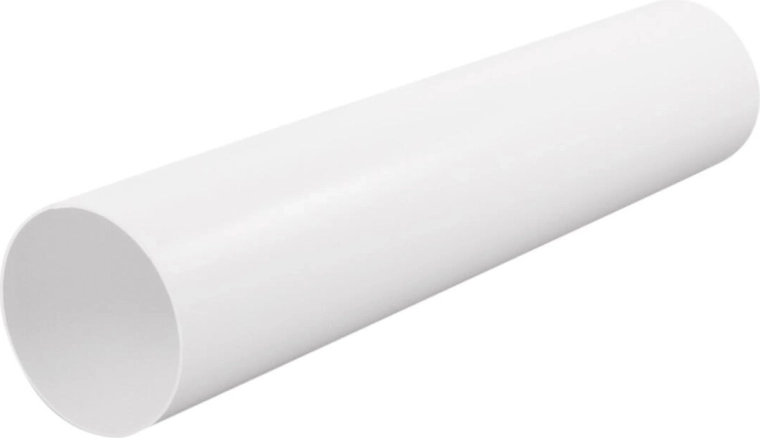 Rund ventilationskanal 154 × 1000 mm, længde 1 m