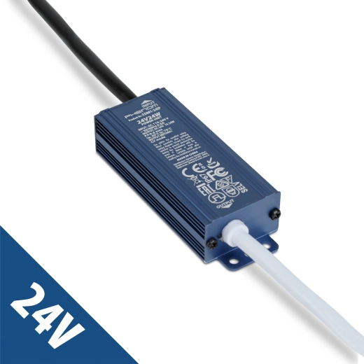Stabiliseret netstrømforsyning 24 V DC 24 W 1 A IP67