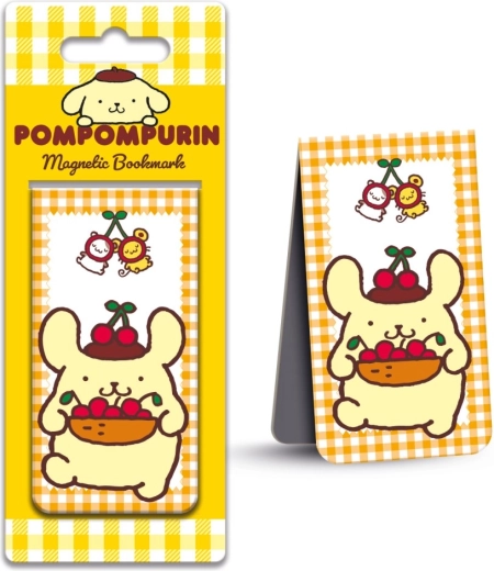 Pom Pom Purin magnetisk bogmærke Cherries - 1 stk.