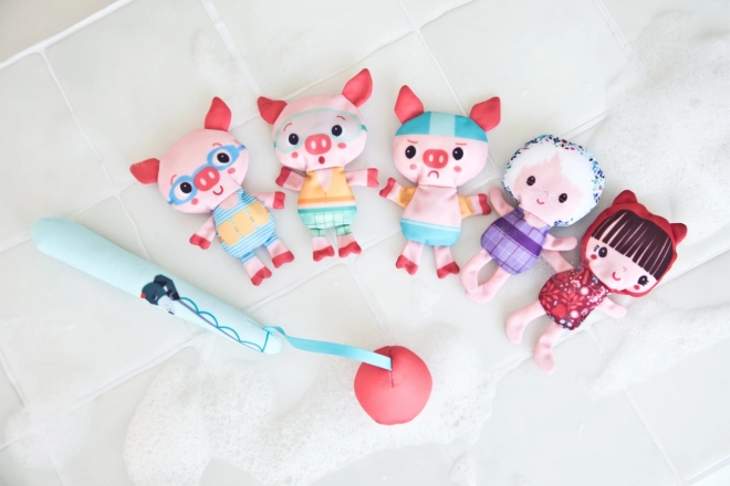 Lilliputiens vandleg – ulven Ludvig fisker