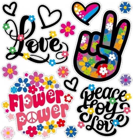 Strygemærke Blomsternes Kraft lille ark