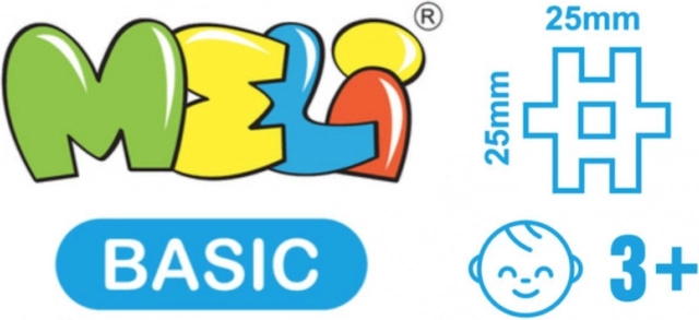 Byggesæt Meli Basic Edu 1200 stk