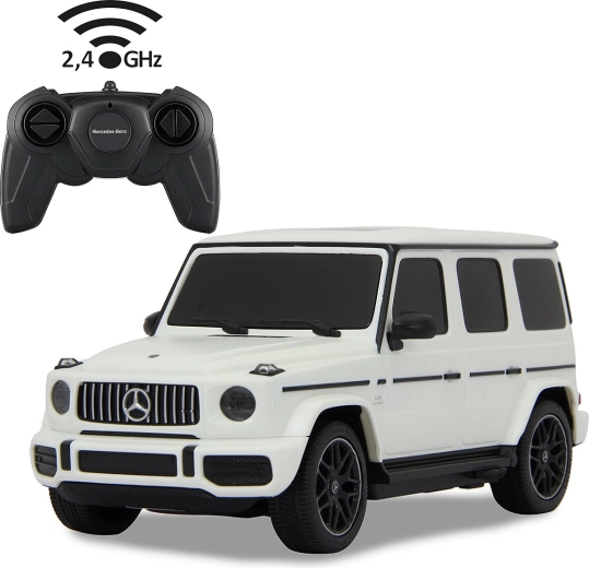 Jamara Mercedes‑AMG G 63 fjernstyret bil 1:24 hvid 2,4 GHz - 1 stk.