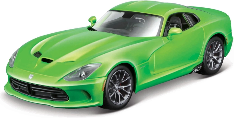Maisto SRT Viper GTS 2013 metalmodel grøn 1:18