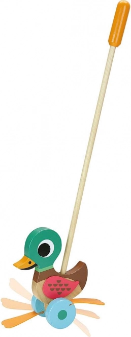 Vilac træskubber med and