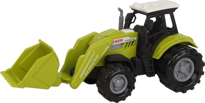 Børnetraktor med realistiske detaljer