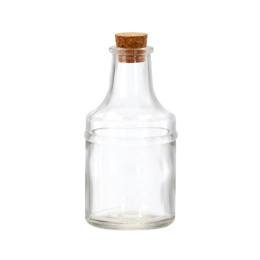 Glasflaske med kork 200 ml