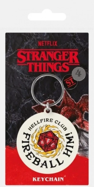 Nøglering Stranger Things Fireball