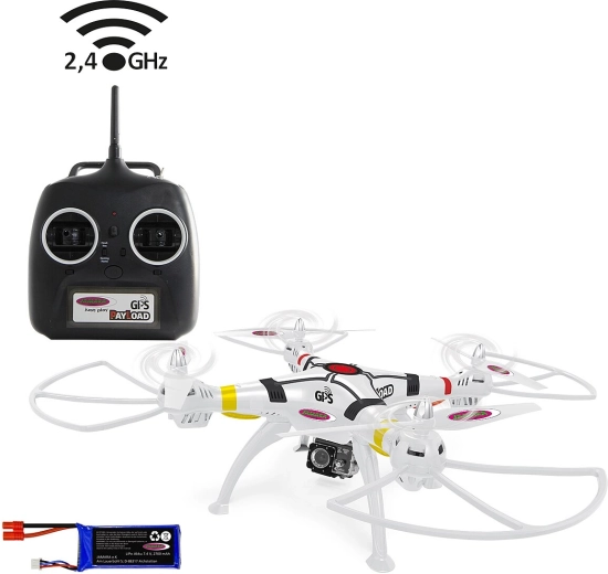 Jamara Payload GPS-drone med Full HD Wi‑Fi FPV og returnér-hjem-funktion