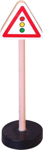 Træfærdselsskilt – Pas på trafiklys