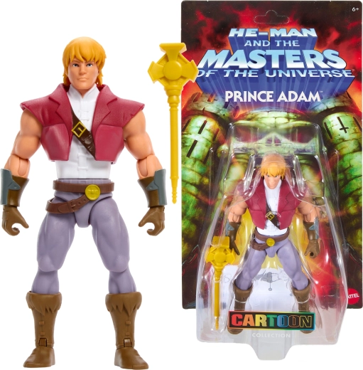 Masters of the Universe Prince Adam figur 14 cm med tilbehør