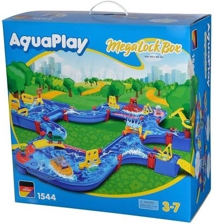 AquaPlay Mega Lock Box vandbane i kuffert