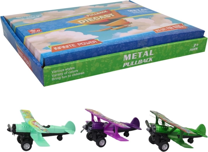 Metalfly i displayboks