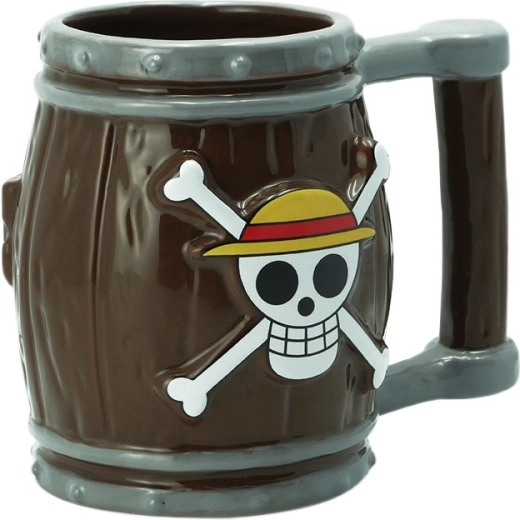 One Piece 3D keramisk krus Barrel - 1 stk.