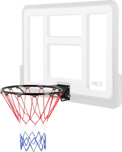Basketball stålkurv NILS ODKR2S med net