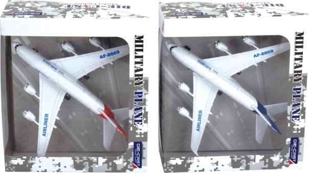 Træklegetøjsfly med lys og lyde