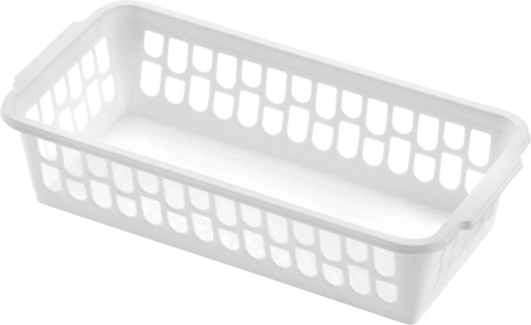 Plastikkurv Heidrun 20 × 10 × 5 cm, mix af farver