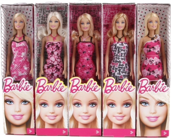 Barbie-dukke i trendy kjole