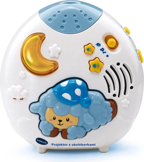 Vtech-projektor med vuggeviser og får på himlen