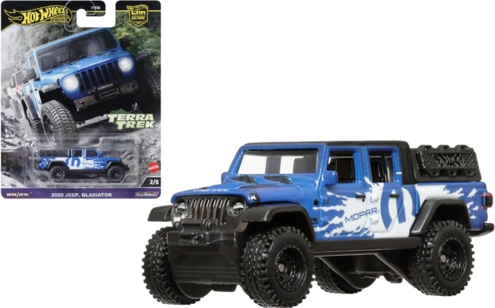 Hot Wheels Premium Jeep Gladiator – støbt samlermodel i metal