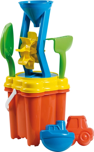 ANDRONI sæt til sand med mølle, 7-dele