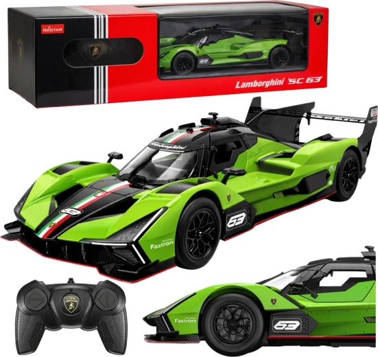 RC-bil LAMBORGHINI SC63 1:24 grøn Rastar