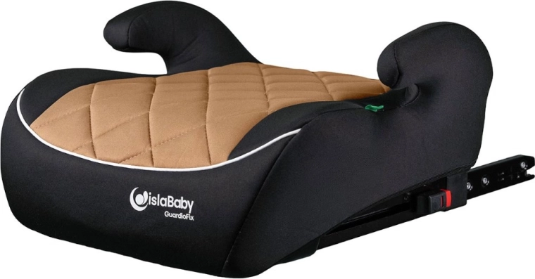 IslaBaby GuardioFix autostolforhøjer med ISOFIX beige