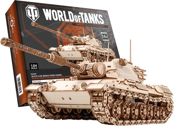 Little Story træ-3D-puslespil World of Tanks Leopard 1