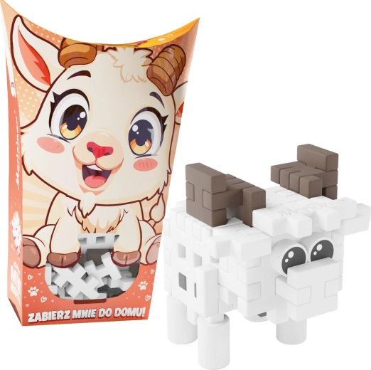Byggesæt MINI WAFFLE Pocket Pets – gedekid