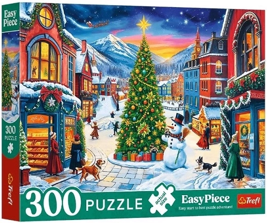 Puzzle EasyPiece 300 brikker juleby