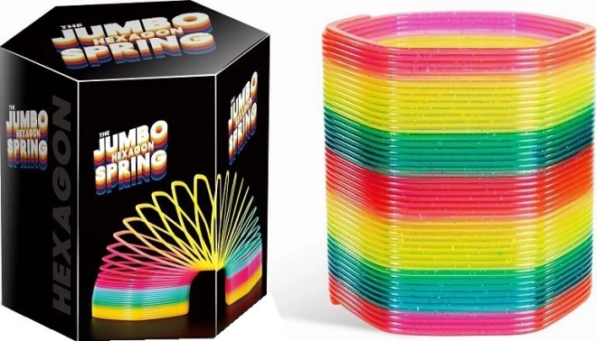 SPARKYS Regnbuespiral Jumbo sekskant