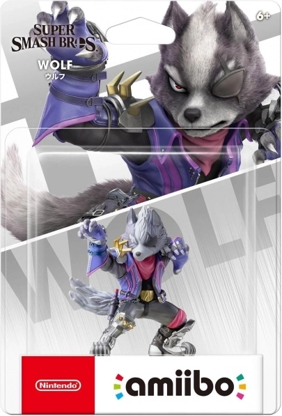 Amiibo-figur WOLF – Super Smash Bros.