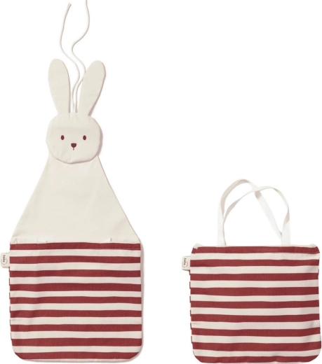 Play&Go toto vægorganizer og taske bunny