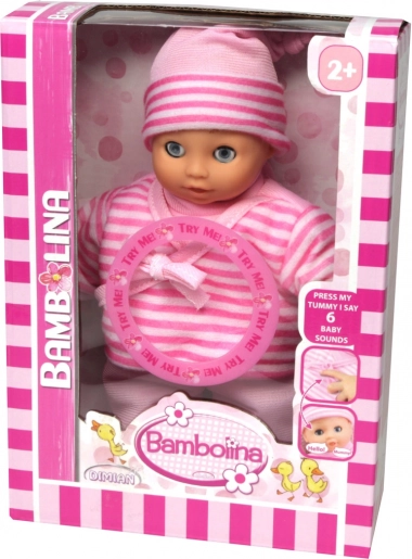 Interaktiv dukke Bambolina 20 cm