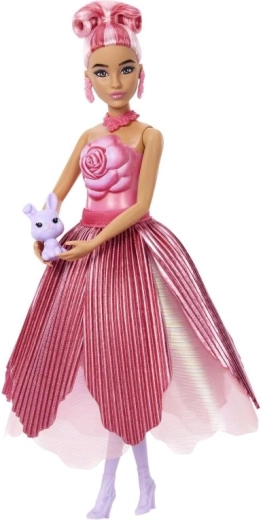 Barbie Petal Pop blomster-overraskelse – rød rose