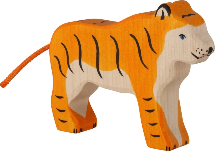 Holztiger tiger stående - 1 stk.