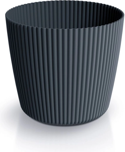 Milly Round urtepotte 29,2 cm antracit