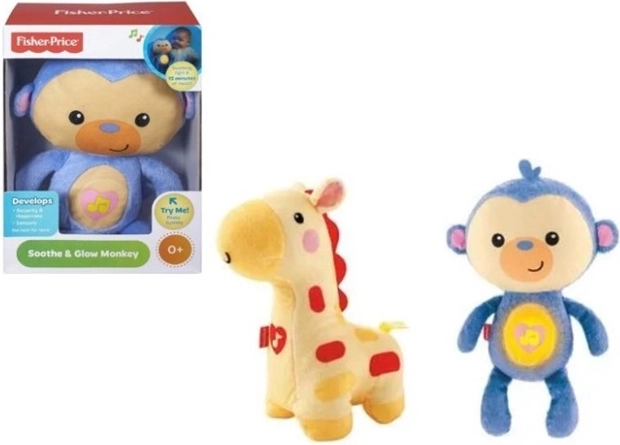 Fisher-Price beroligende plysdyr