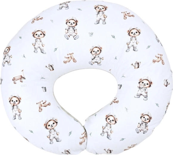 Amme­pude Velvet Gardener Bear 60 × 60 cm