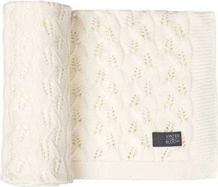 VINTER & BLOOM tæppe moment organic warm white