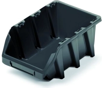 Plast opbevaringsboks Bineer Long 120 × 77 × 60 mm sort