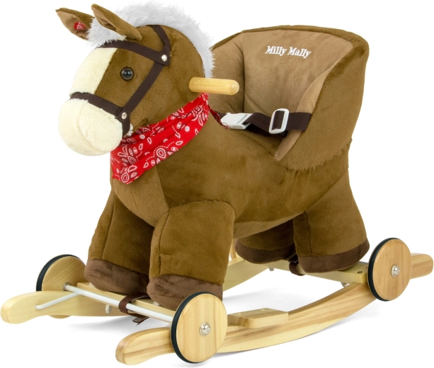 Milly Mally gyngehest Polly mørkebrun