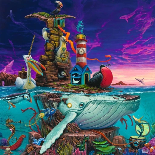 Ravensburger kvadratisk puslespil Skærgård 500 brikker