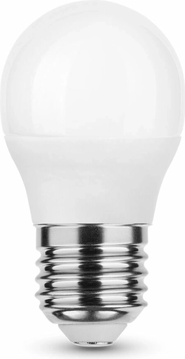 LED pære Globe Mini G45 6 W E27 kold hvid