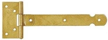 Hængsel til havelåge 100 × 25 × 1,5 mm, gulforzinket