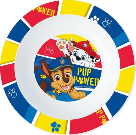 Plastskål PAW PATROL 16 cm blå