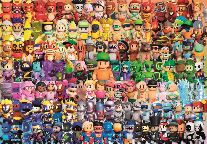 Puzzle Impossible Stumble Guys 180 brikker