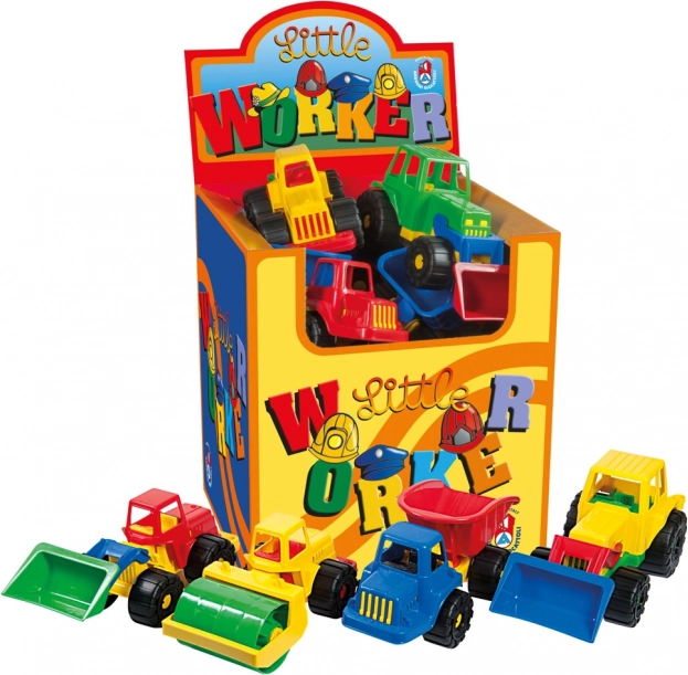 Bygge-lastbil til sand, farverig